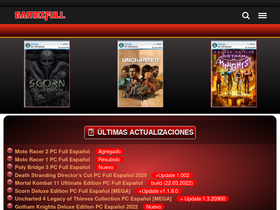 'gamezfull.com' screenshot