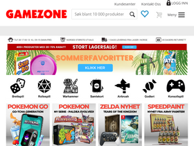 'gamezone.no' screenshot