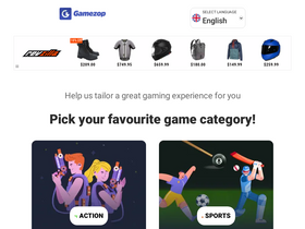 'gamezop.com' screenshot