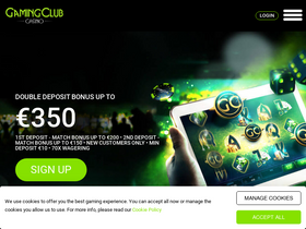'gamingclub.com' screenshot
