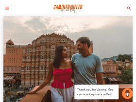 'gamintraveler.com' screenshot