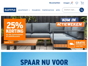 'gamma.nl' screenshot