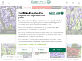 'gammvert.fr' screenshot