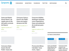 'ganapromo.com' screenshot