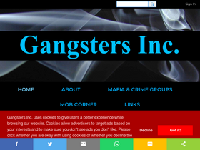 'gangstersinc.org' screenshot