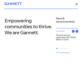 'gannett.com' screenshot