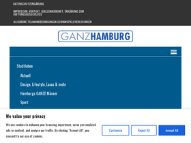 'ganz-hamburg.de' screenshot