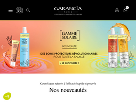 'garancia-beauty.com' screenshot