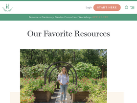 'gardenary.com' screenshot