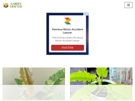 'gardencrafted.com' screenshot