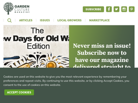 'gardenculturemagazine.com' screenshot
