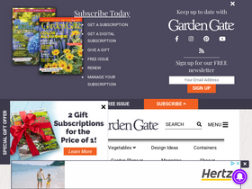 'gardengatemagazine.com' screenshot