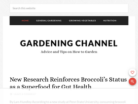'gardeningchannel.com' screenshot
