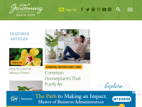 'gardeningknowhow.com' screenshot