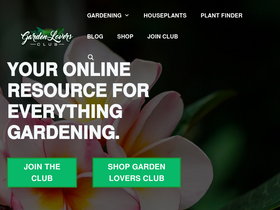 'gardenloversclub.com' screenshot