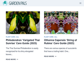 'gardenpals.com' screenshot