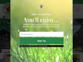 'gardensalive.com' screenshot