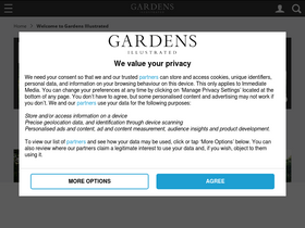 'gardensillustrated.com' screenshot