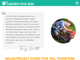 'gardentoolbox.co.uk' screenshot