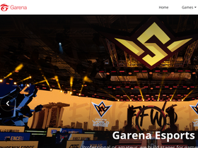 'garena.com' screenshot