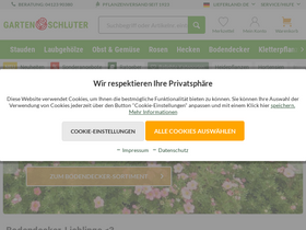 'garten-schlueter.de' screenshot