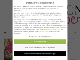 'gartenzauber.com' screenshot