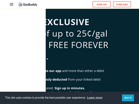 'gasbuddy.com' screenshot