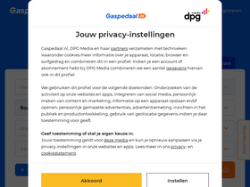 'gaspedaal.nl' screenshot