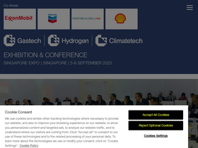 'gastechevent.com' screenshot