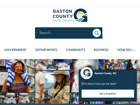 'gastongov.com' screenshot