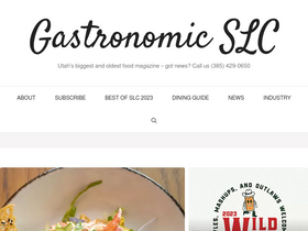 'gastronomicslc.com' screenshot