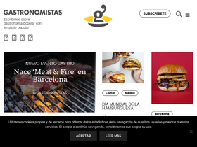'gastronomistas.com' screenshot