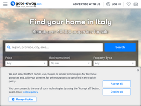 'gate-away.com' screenshot
