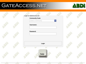 'gateaccess.net' screenshot