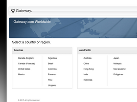 'gateway.com' screenshot