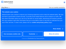 'gathercontent.com' screenshot