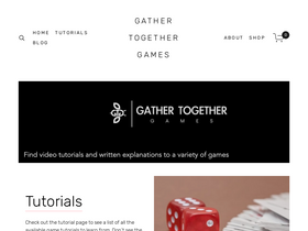 'gathertogethergames.com' screenshot