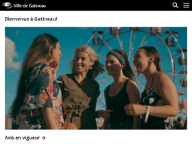 'gatineau.ca' screenshot