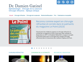 'gatinel.com' screenshot