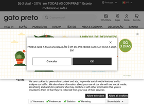 'gatopreto.com' screenshot