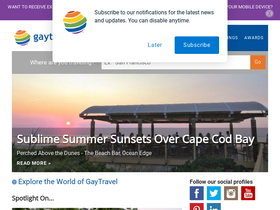 'gaytravel.com' screenshot