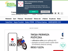 'gazetaolsztynska.pl' screenshot