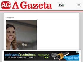 'gazetasbs.com.br' screenshot