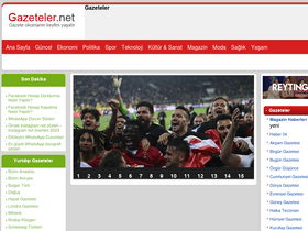'gazeteler.net' screenshot