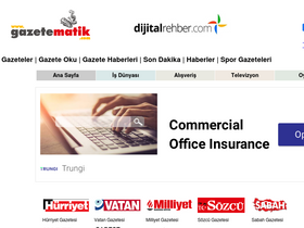 'gazetematik.com' screenshot