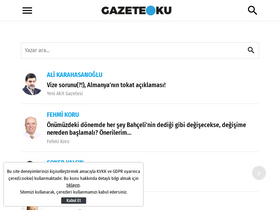 'gazeteoku.com' screenshot