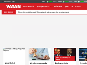 'gazetevatan.com' screenshot