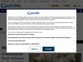 'gazetteseries.co.uk' screenshot
