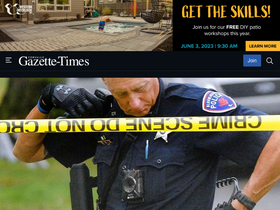 'gazettetimes.com' screenshot