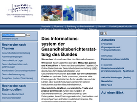 'gbe-bund.de' screenshot